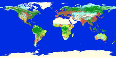 A global map of terrestrial habitat types | Remote Sensing for ...