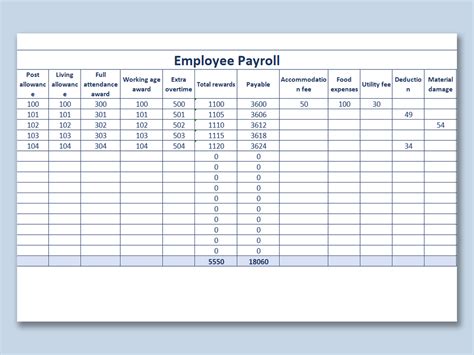 How Do I Create A Payroll Schedule In Excel - Printable Online