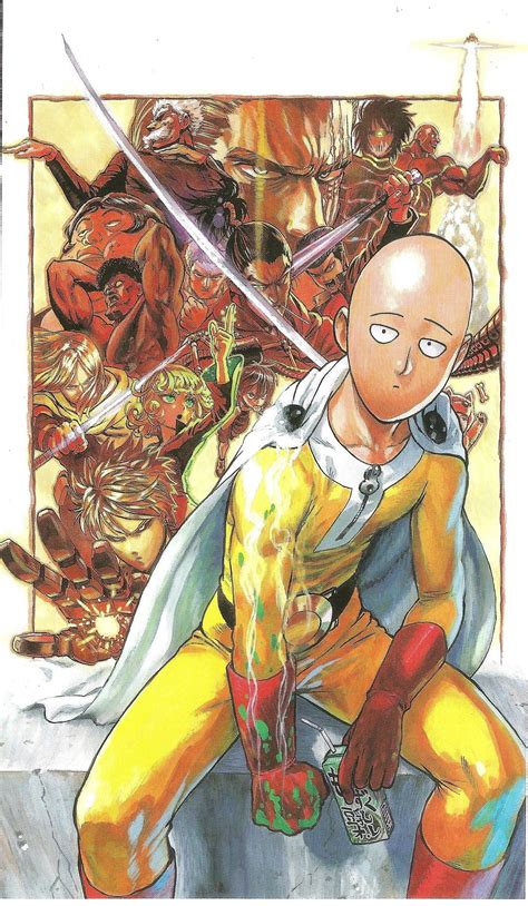 One Punch Man Saitama character painting, manga, Saitama, One-Punch Man ...