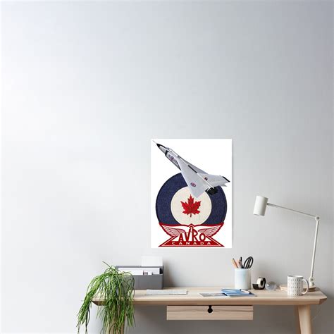 "Avro Arrow Avro Canada" Poster by MichaelEpp | Redbubble