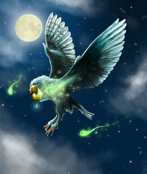 Owl spirit by Karukanu on DeviantArt