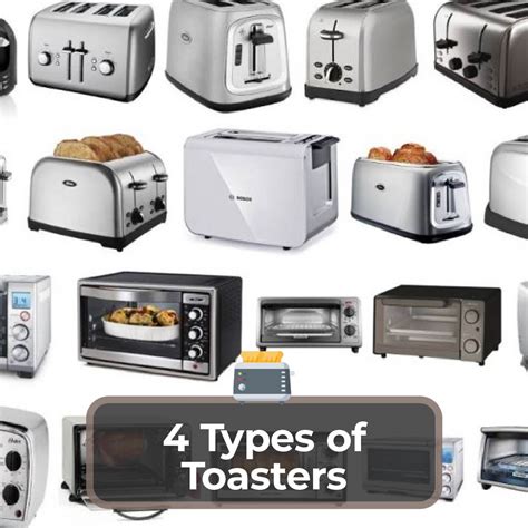 4 Types of Toasters | Popular Toaster Types