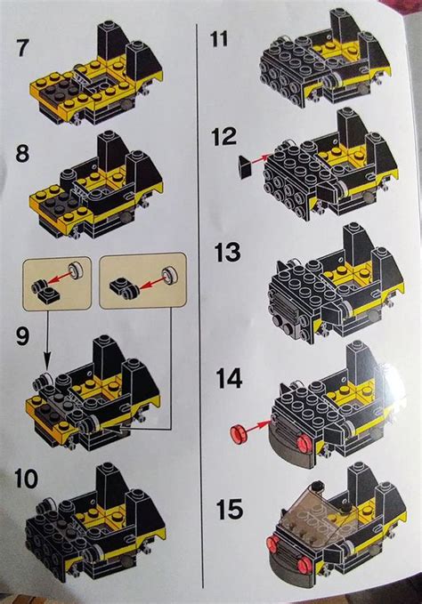 Brickfinder - LEGO Batman Movie Mini-Batmobile Instructions