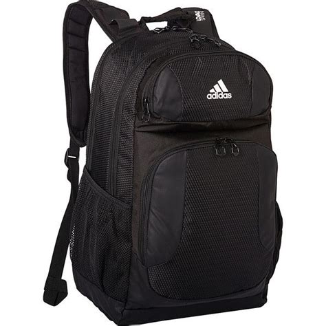 adidas Strength Laptop Backpack - Black - Laptop Backpacks (1,050 MXN) liked on Polyvore ...