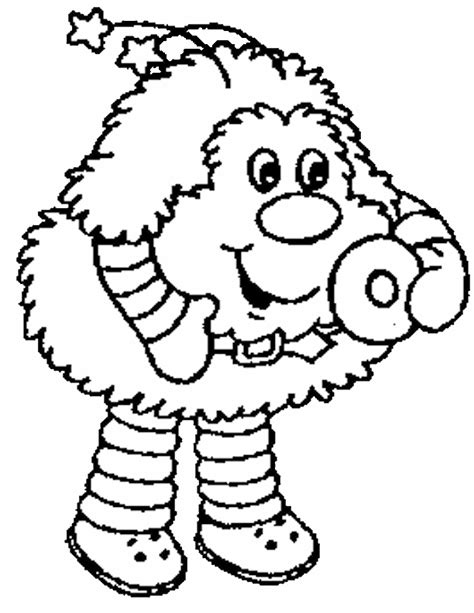 Rainbow brite coloring pages to download and print for free