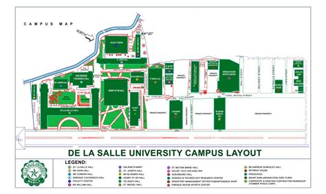 Campus Map - De La Salle University