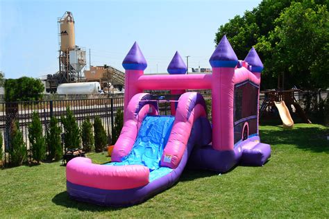 Princess Bounce House With Slide Wet or Dry - Destination Events