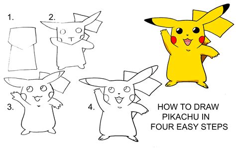 Drawing Pikachu Easy Cute Drawing Pikachu Easy Pokemon - alittlemisslawyer