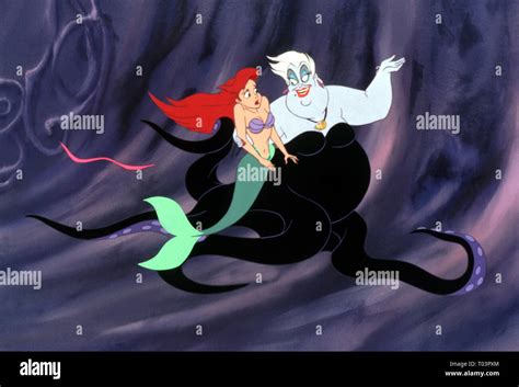 Disney little mermaid ursula ariel hi-res stock photography and images ...