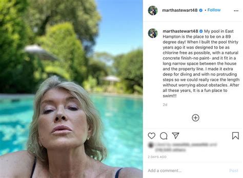 Martha Stewart Pool selfie | Martha Stewart Pool Thirst Trap | Know Your Meme