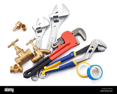 Plumbing tools hi-res stock photography and images - Alamy