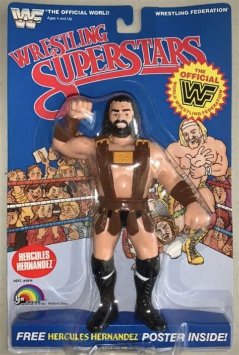 WWF LJN - Hercules Hernandez - Retro Figure