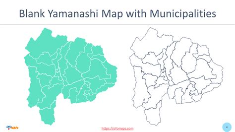 Japan Yamanashi Map - OFO Maps