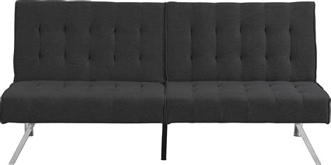 Amazon.com: 68.1" Futon Sofa Bed,Small Splitback Linen Fabric Memory Foam Couch, Modern ...