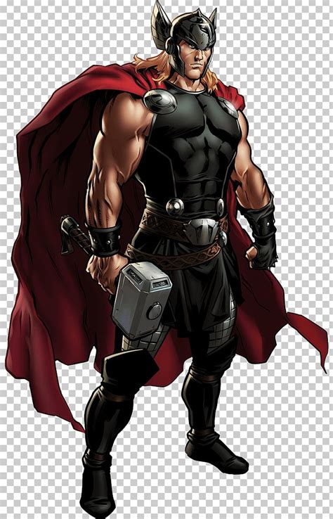 Marvel: Avengers Alliance Thor Captain America Jane Foster Marvel Comics PNG, Clipart, Action ...