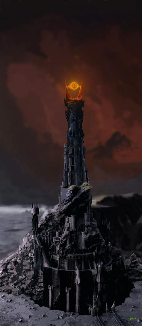 Mordor, The Eye of Sauron by ruansl on DeviantArt