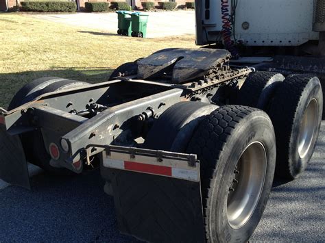 Pre-Trip view of Tractor, showing Fifth-Wheel. | Tractor trailers, Tractors, Trucks