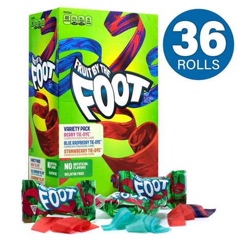 Fruit by the Foot Fruit By The Foot Variety Pack, 36 Count, Gummi ...