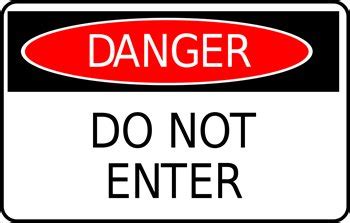 Free danger-do-not-enter-sign Clipart - Free Clipart Graphics, Images and Photos. Public Domain ...