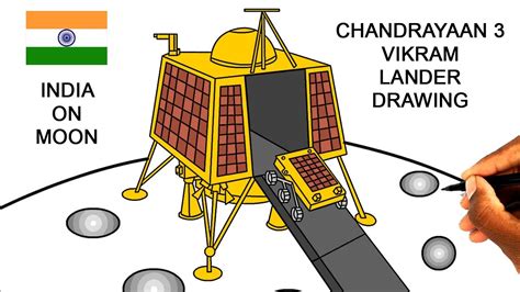 How To Draw Isro Chandrayaan Vikram Lander | Hot Sex Picture