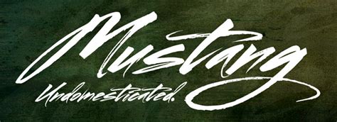 Mustang Font Free Download