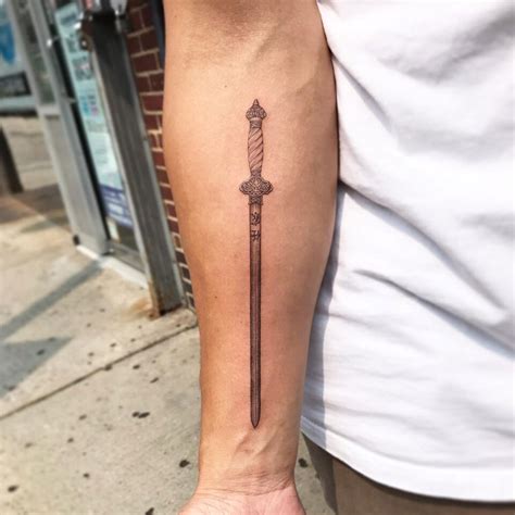 Discover 82+ sword forearm tattoos super hot - in.cdgdbentre