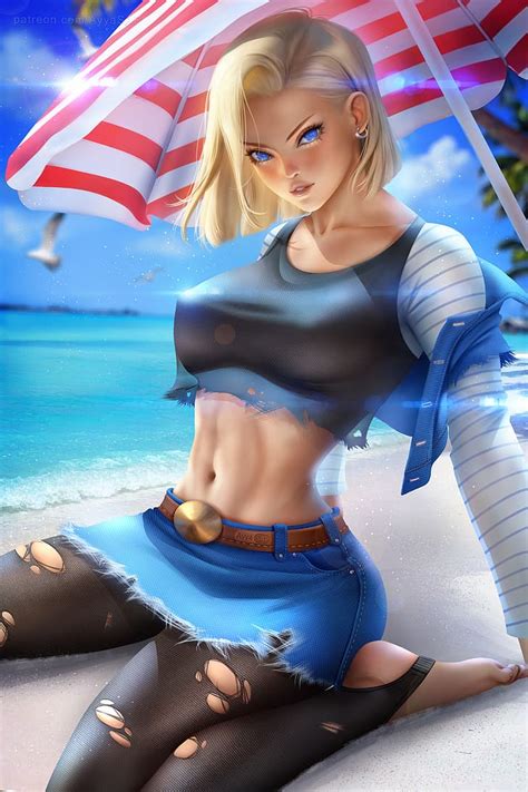 1920x1080px | free download | HD wallpaper: Android 18, Dragon Ball Z, anime, anime girls ...