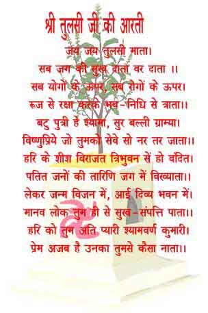 Shri Radhe Radhe: Aarti Shri Tulsi Ji Ki