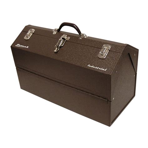 Homak Industrial 22.125-in Steel Lockable Tool Box (Brown) at Lowes.com