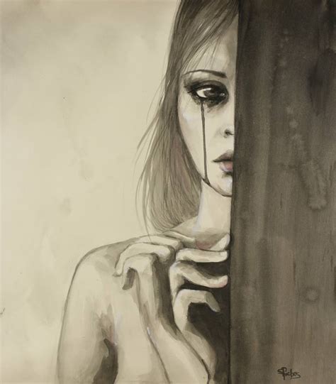 I'm Fine Drawing by Sara Riches | Saatchi Art