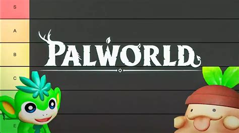 Palworld Best Pals For All Elements - Best Pals Tier List