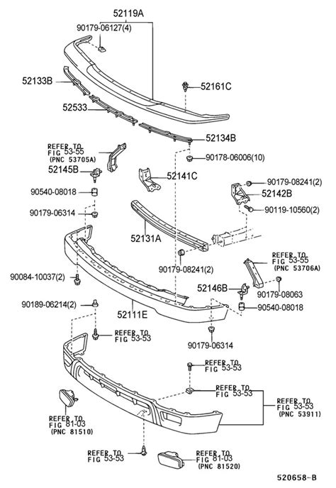 2004 Toyota tacoma front bumper assembly