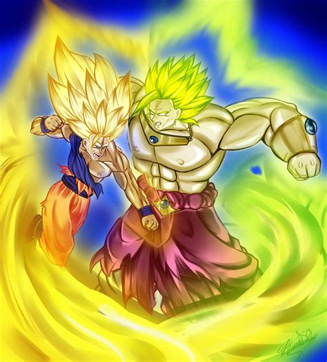 Goku Vs Broly Wallpaper | Images and Photos finder