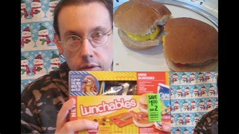 Lunchables Mini Burgers Review - YouTube