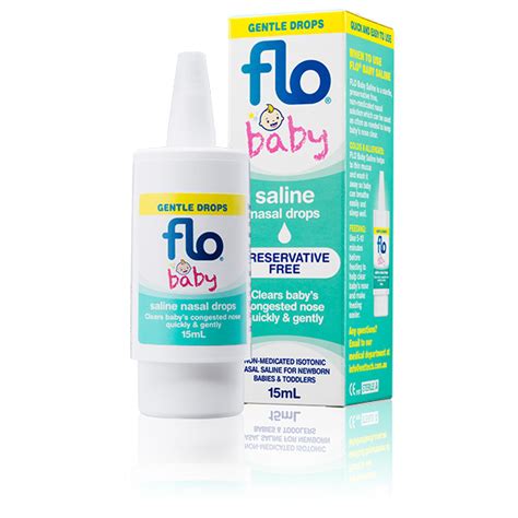 Flo Baby Saline Drops - Flo Nasal Products