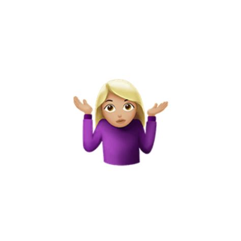 Idk Emoji Clipart Emoji Emoticon Shrug Don T Know Png Transparent