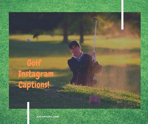 70 GOLF INSTAGRAM CAPTIONS Funny Puns - Azcaptions