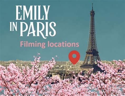 Emily in Paris Filming Locations. View of paris with cherry blossoms and eiffel tower. Google ...