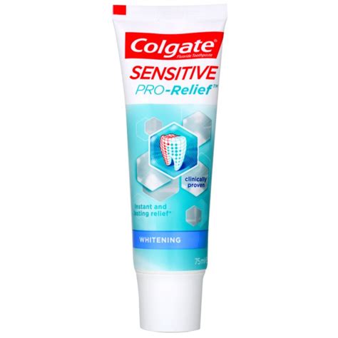 Colgate Sensitive Pro Relief + Whitening, Whitening Toothpaste For ...