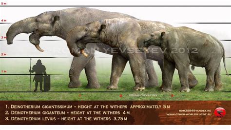 Deinotherium | Prehistoric animals, Extinct animals, Prehistoric creatures