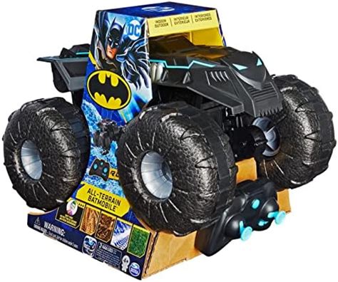 Batman, All-Terrain Batmobile Remote Control Vehicle, Water-Resistant ...