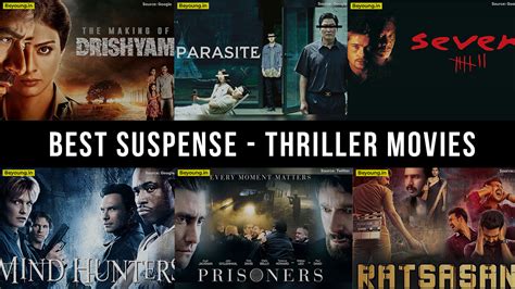 10 Best Suspense Thriller Movies with Shocking Plot Twists - Beyoungistan