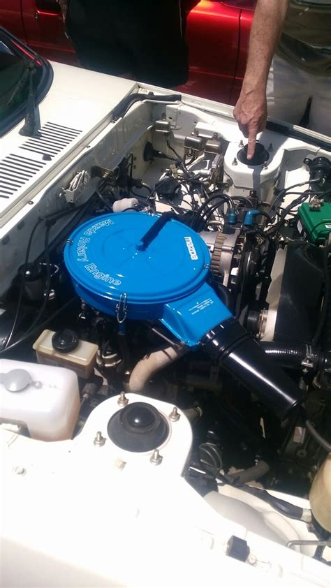 Mazda RX7 Engine Compartment