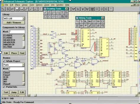 Free electronic circuit diagram/schematic drawing software- | electronic circuit design software ...