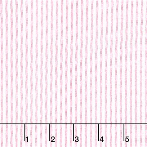 Comfy Flannel® - Pink Ticking Stripe Yardage