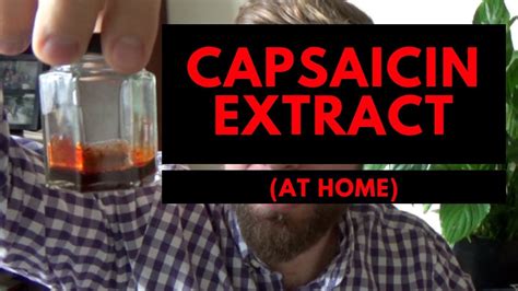 Make Capsaicin - At Home! - Capsaicin Cream