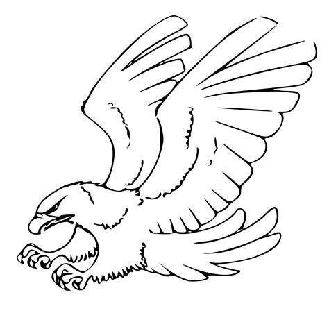 Free Black And White Eagle Clipart, Download Free Black And White Eagle ...