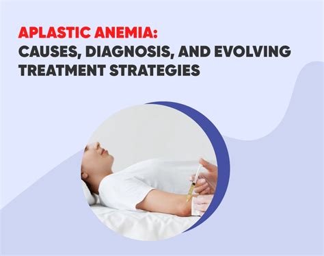 Aplastic Anemia: Causes, Diagnosis, and Evolving Treatment Strategies