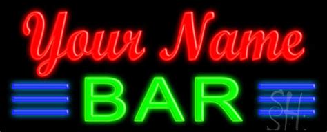 Custom Bar LED Neon Sign - Bar Neon Signs - Everything Neon