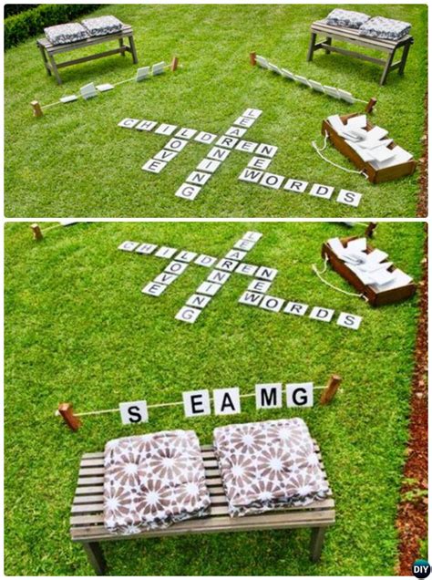 DIY Summer Outdoor Games Party Kids Adults